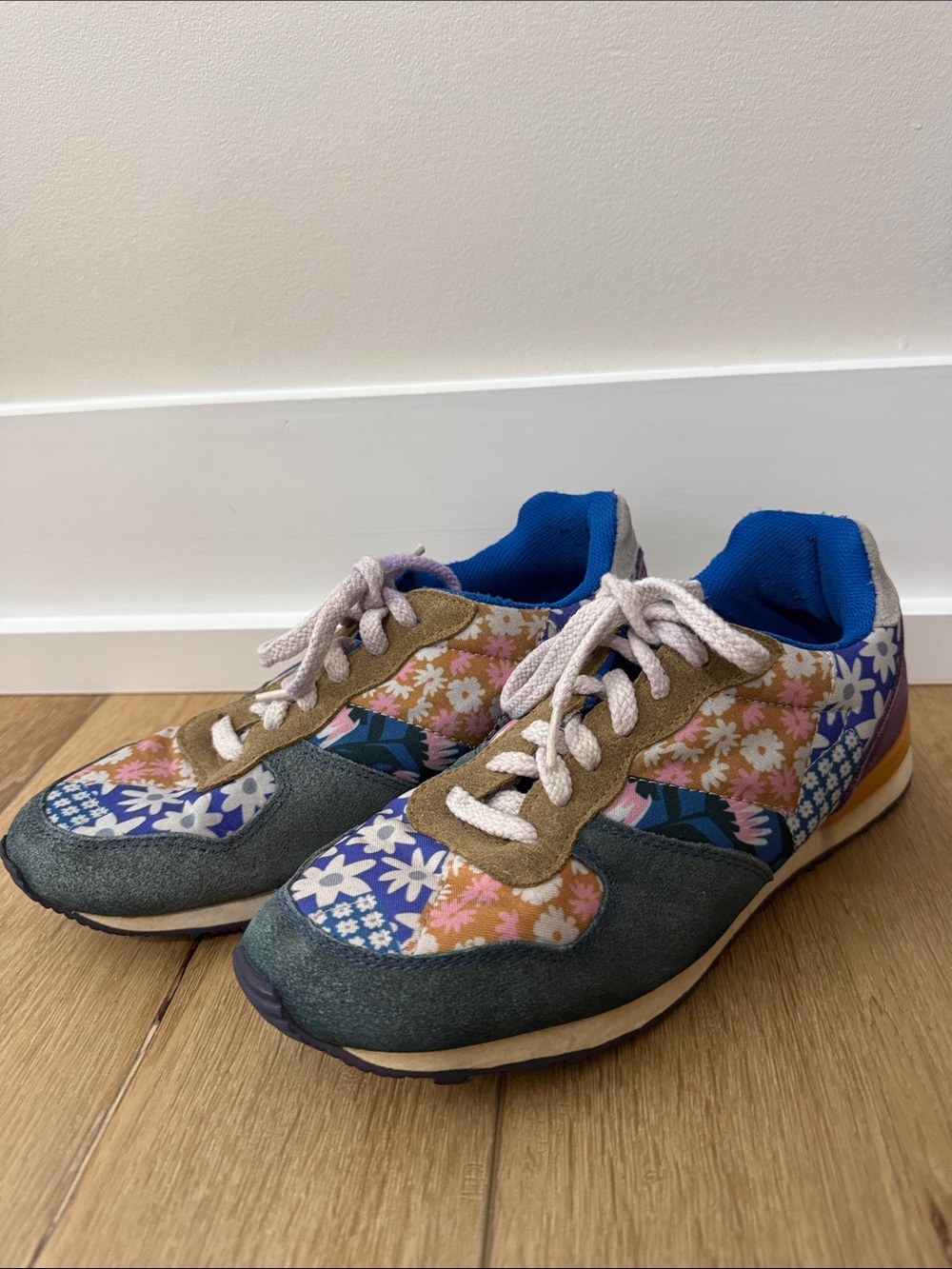 Inkkas Hendrix Joggers Sneakers *Patchwork Daisy Patpern
